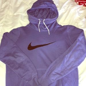 Purple Nike Hoodie